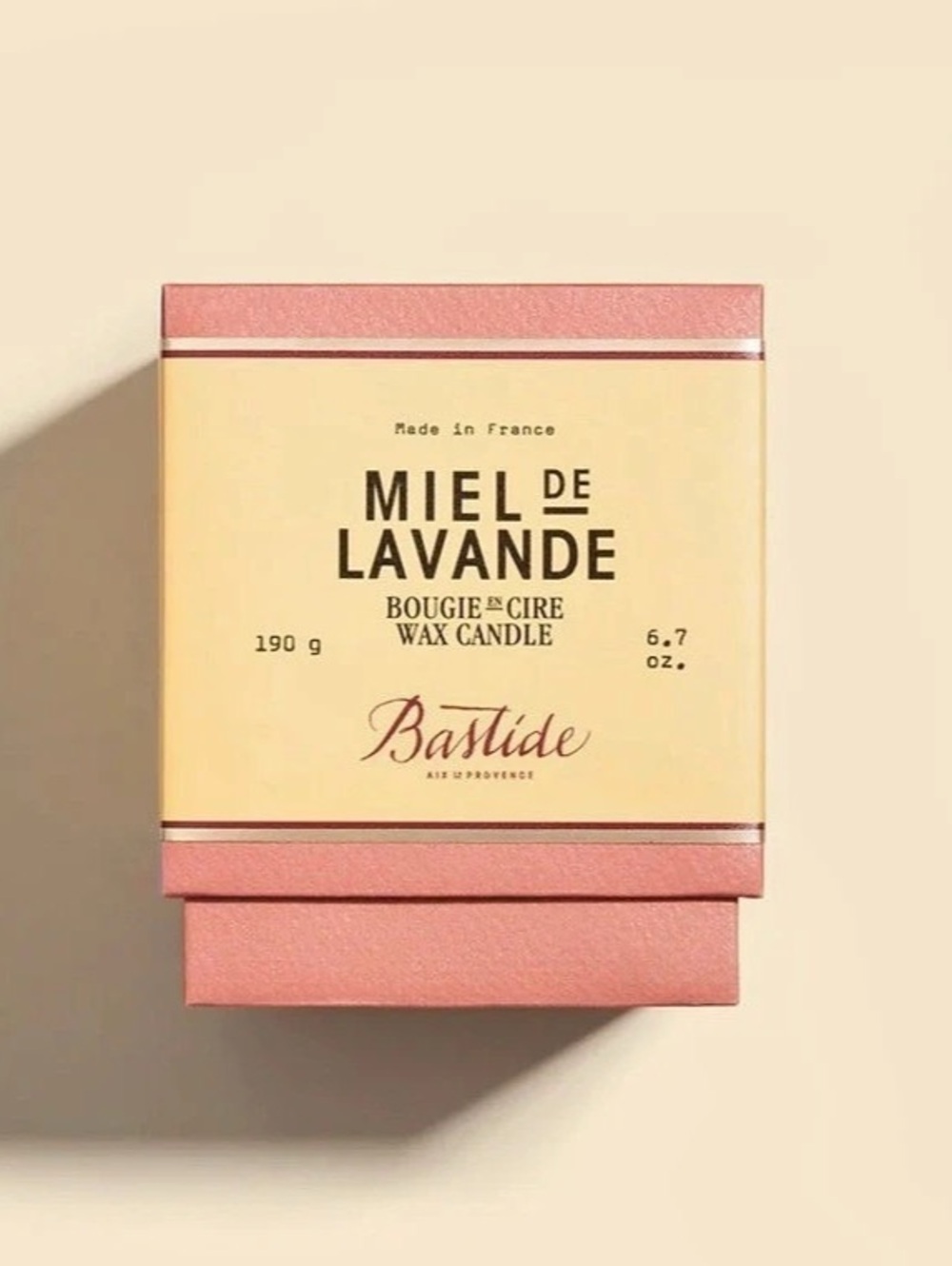 Bastide Miel de Lavande Scented Candle 190 g Sealed/ Discontinued